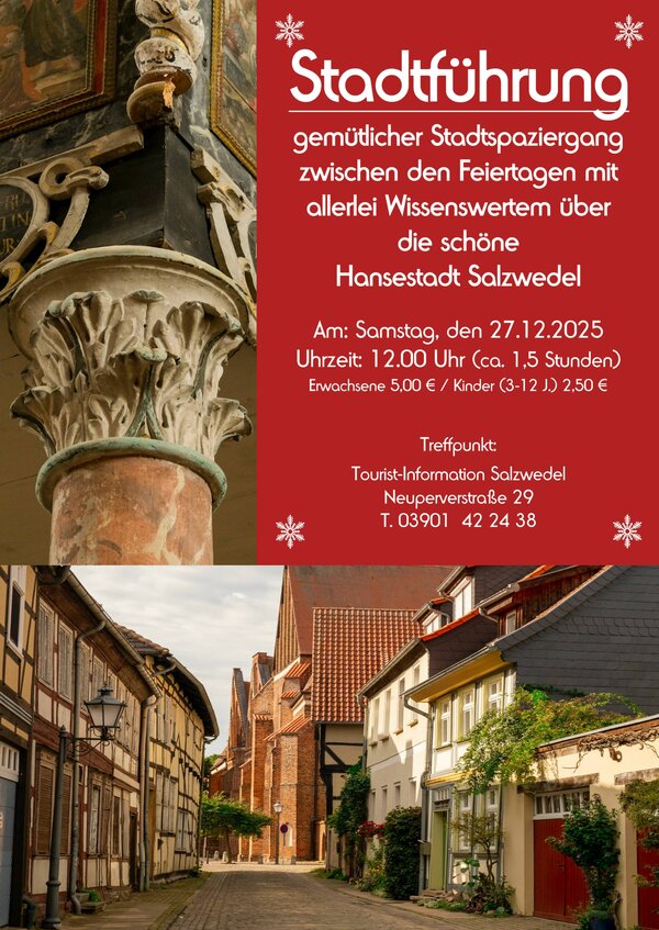 Bild vergr&ouml;&szlig;ern: Stadtf�hrung zwischen den Feiertagen