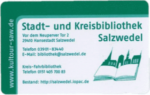 Bibliotheksausweis