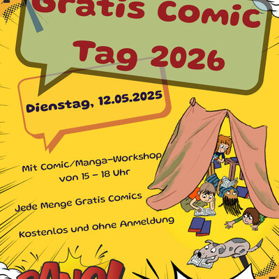 Bibliothek Veranstaltung Gratis Comic Tag 2026