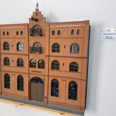 Bild vergr&ouml;&szlig;ern: Der Gerlachspeicher als Modell