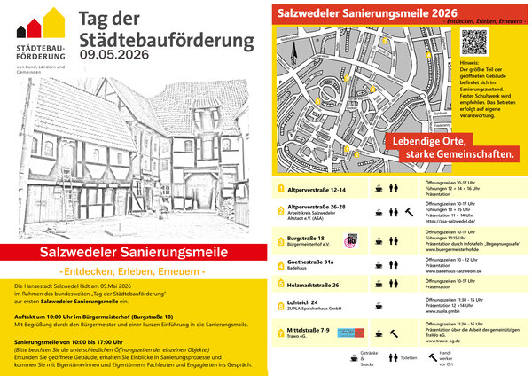 Bild vergr&ouml;&szlig;ern: Tag der St�dtebauf�rderung - Flyer