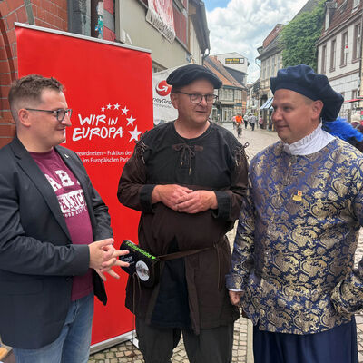 Bild vergr&ouml;&szlig;ern: SPD - Robert Drews, Olaf Meining, Rainer Benien