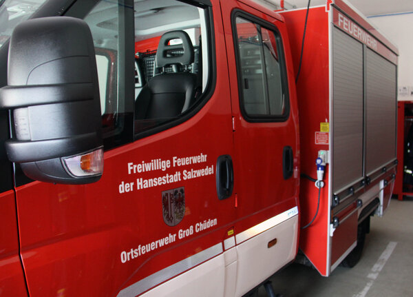 Bild vergr&ouml;&szlig;ern: Ortsfeuerwehr Gro� Ch�den - TSF-W