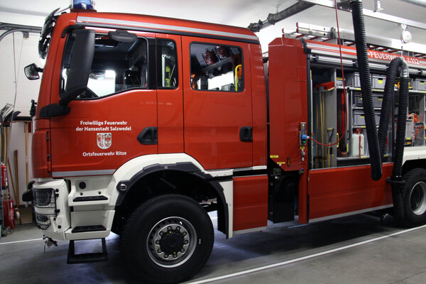Bild vergr&ouml;&szlig;ern: Ortsfeuerwehr Ritze - TLF 4000
