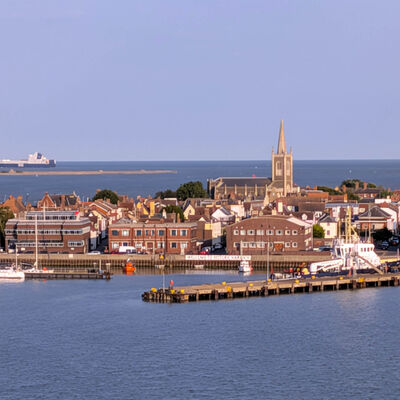 Bild vergr&ouml;&szlig;ern: Sch�ne Aussichten: Felixstowe ist eine K�stenstadt