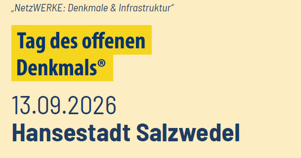 Bild vergr&ouml;&szlig;ern: Tag des offenen Denkmals 2026