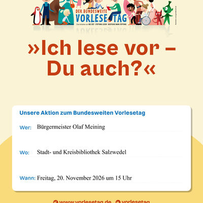 Bundesweiter Vorlesetag