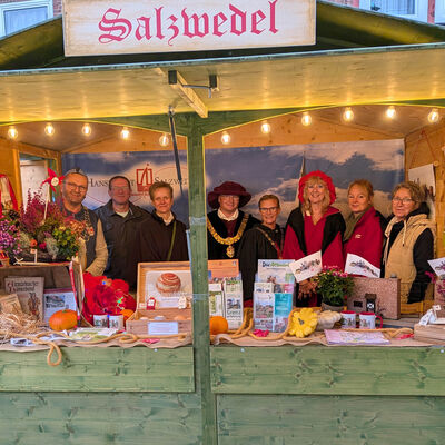Bild vergr&ouml;&szlig;ern: Wesel Infostand Bild