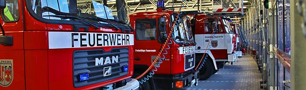 Stets einsatzbereit - die Feuerwehr