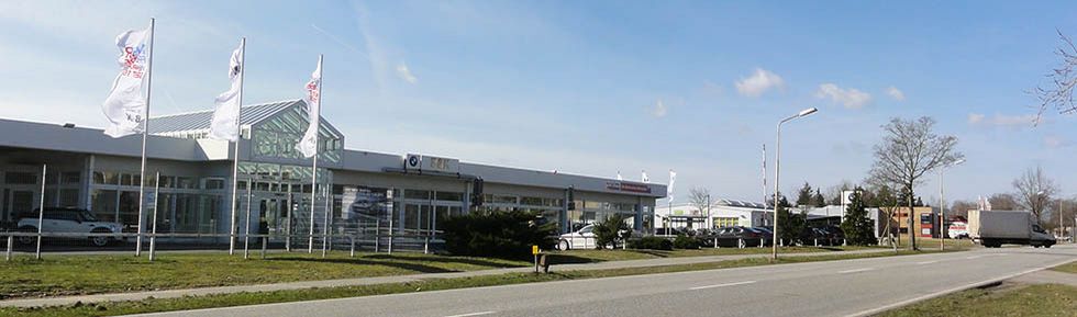 Das Gewerbegebiet im Ortsteil Brietz