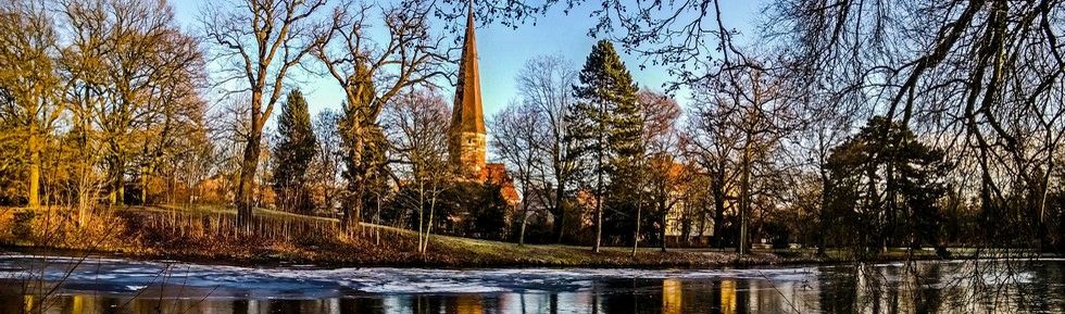 Winterliche Stimmung am Pfefferteich