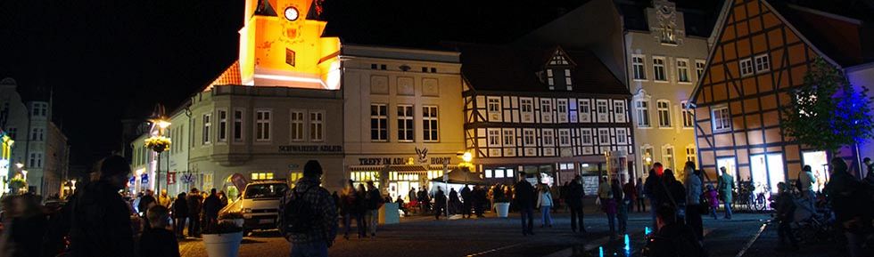 Rathausturmplatz zur Lichternacht